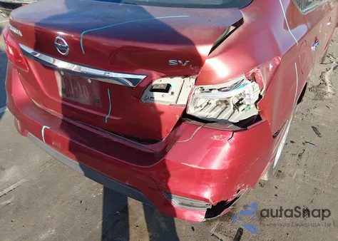 2017 Nissan Sentra Sv z USA, uszkodzony, nr VIN 3N1AB7AP1HY381557